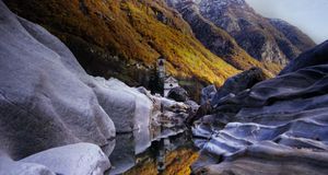 Verzasca stream running through the Verzasca  valley, Ticino, Switzerland -- SIME / eStock Photo &copy; (Bing Australia)