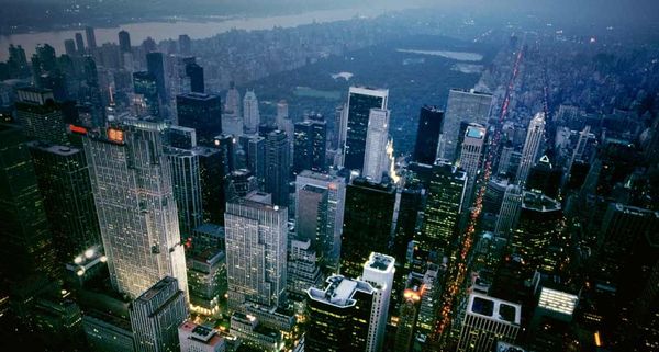 Manhattan and Central Park, New York