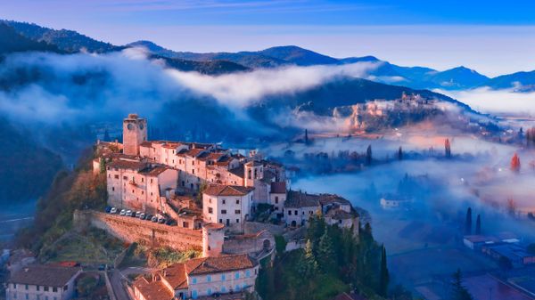 The village of Arrone in Umbria, Italy
