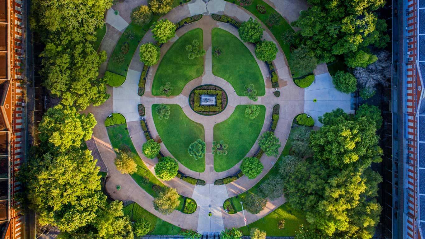 Jackson Square in the French Quarter of New Orleans, Louisiana, USA