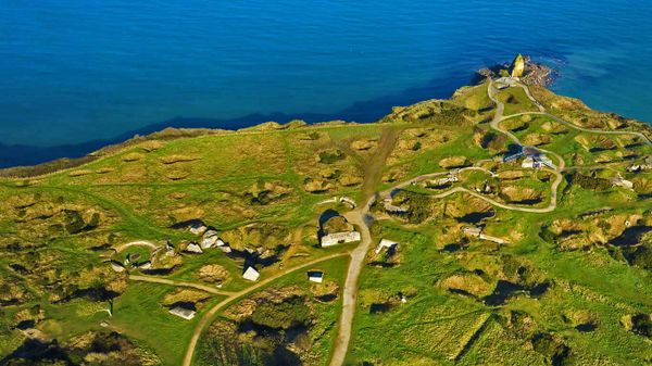 Pointe du Hoc, Cricqueville-en-Bessin, France