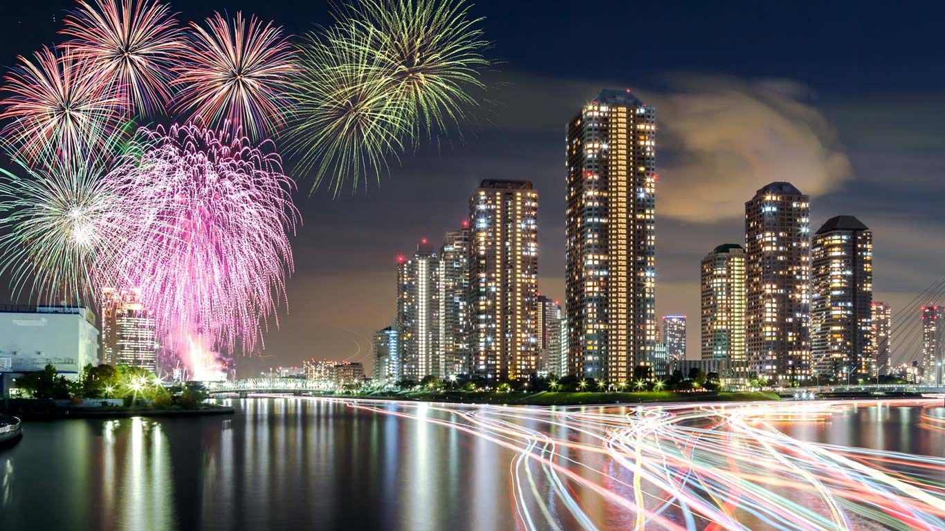 ｢隅田川花火｣東京, 中央区
