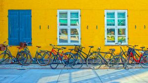 Bicycles in Copenhagen, Denmark (© Alphotographic/Getty Images)(Bing New Zealand)