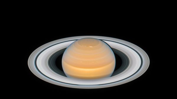 Hubble Space Telescope’s view of Saturn