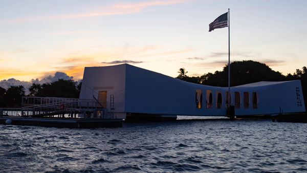 USS Arizona Memorial, Pearl Harbor, Honolulu, Hawaii