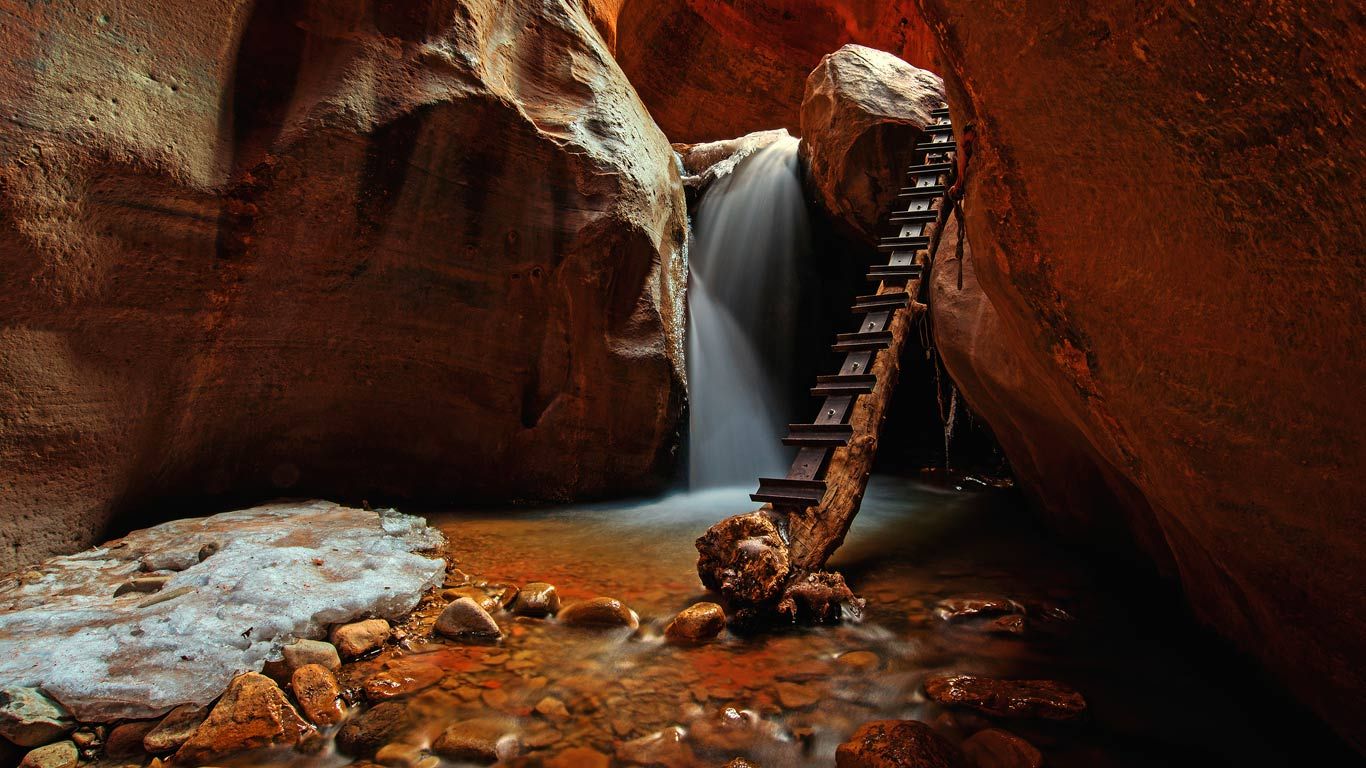Kanarra Creek Falls, Utah, USA