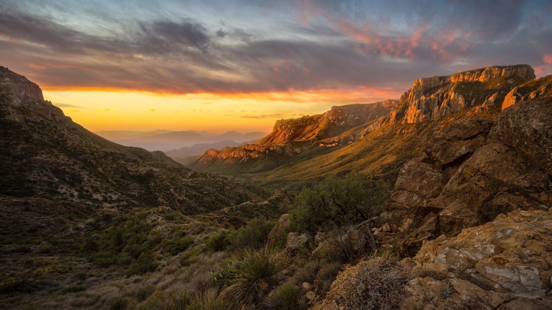 Monti Chisos, Parco Nazionale Big Bend, Texas, USA