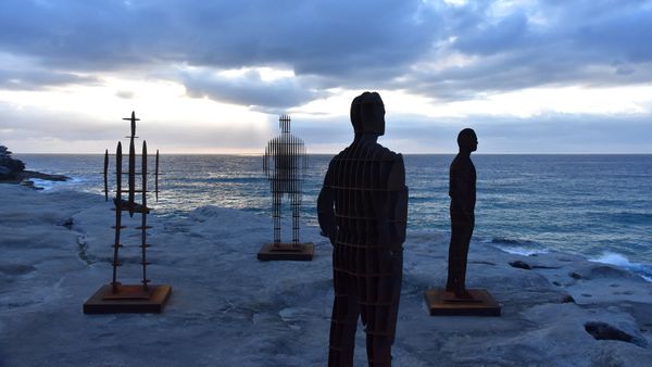 \'April Pine: Shifting Horizons\' at Sculpture by the Sea, Bondi, 2018