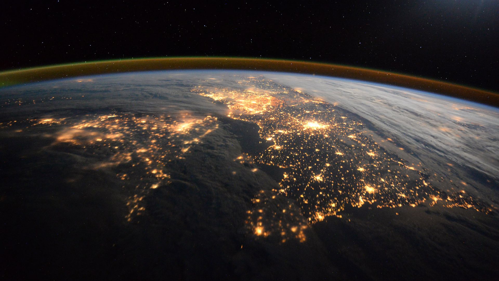 Earth seen from the International Space Station
