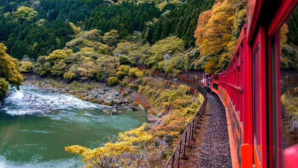 ｢嵯峨野観光鉄道｣京都, 嵐山