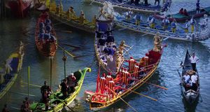 Historical regatta in Venice, Italy -- SIME/eStock Photo &copy; (Bing United Kingdom)