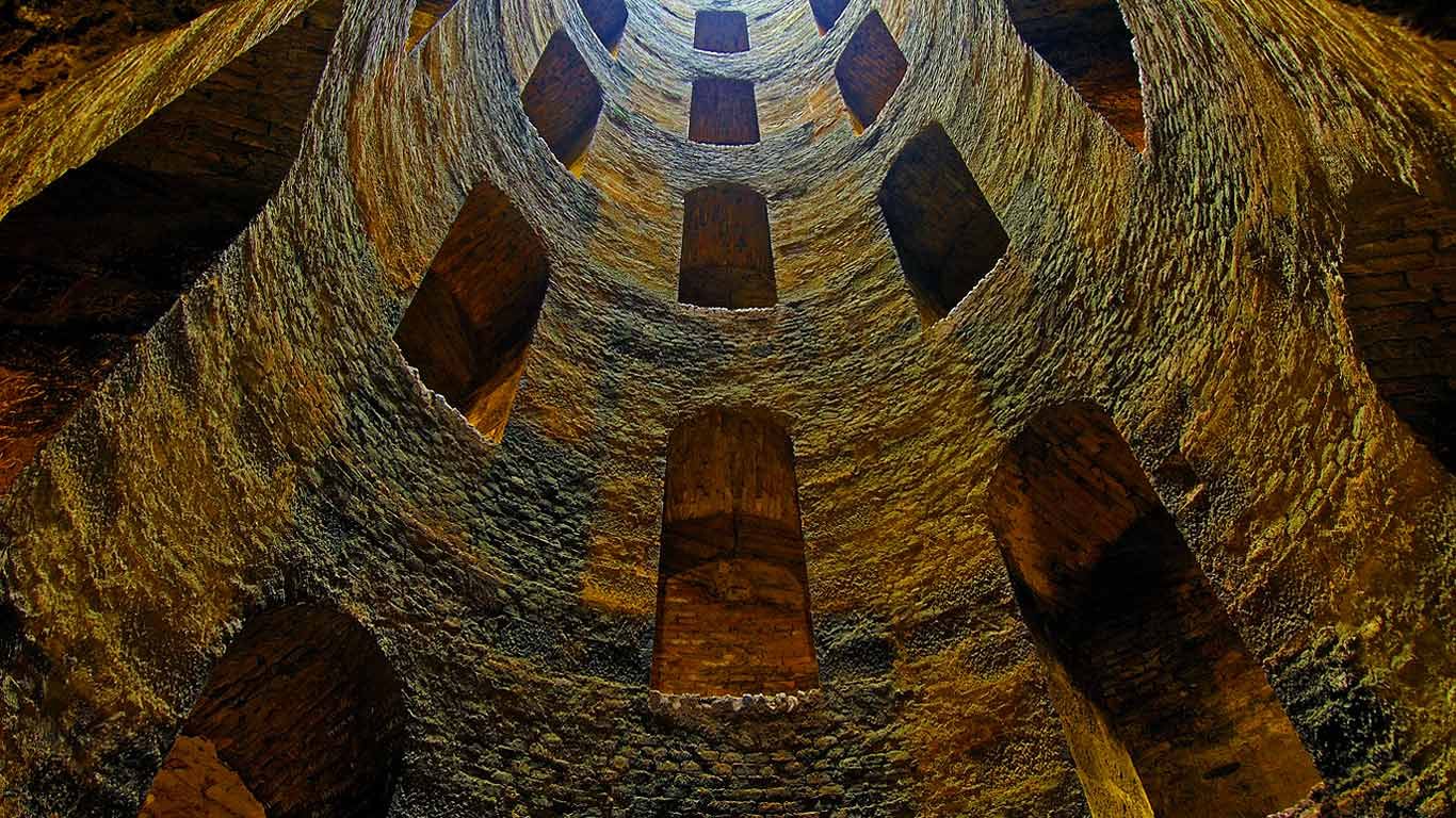 Puit de Saint-Patrice à Orvieto, Italie