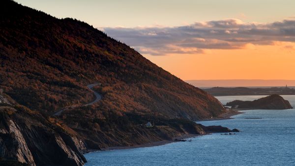 Coastline at Cape Breton Highlands National Park, Nova Scotia