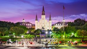 Jackson Square, New Orleans, Louisiana, United States (© SeanPavonePhoto/Getty Images)(Bing New Zealand)