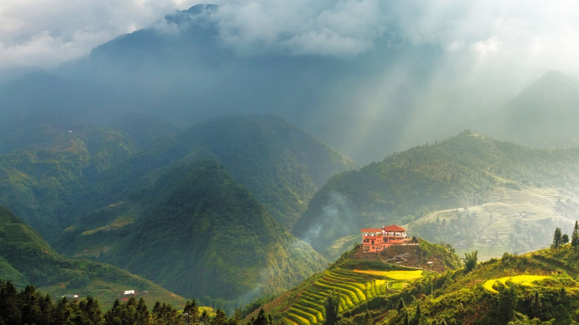 Rice fields at Sapa, Lào Cai, Vietnam
