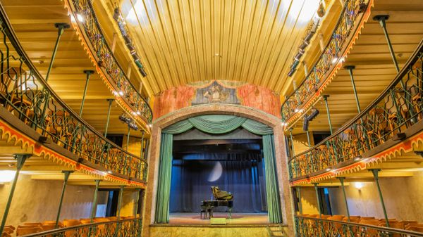 Teatro municipal, Ouro Preto, Minas Gerais, Brazil