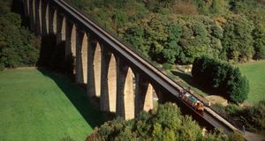 Pontcysyllte Aqueduct, Llangollen, Wales -- Skyscan/Corbis &copy; (Bing United Kingdom)