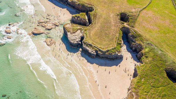 Praia das Catedrais, Galicia, Spain