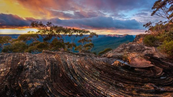 Narrow Neck Plateau, Blue Mountains, NSW, Australia