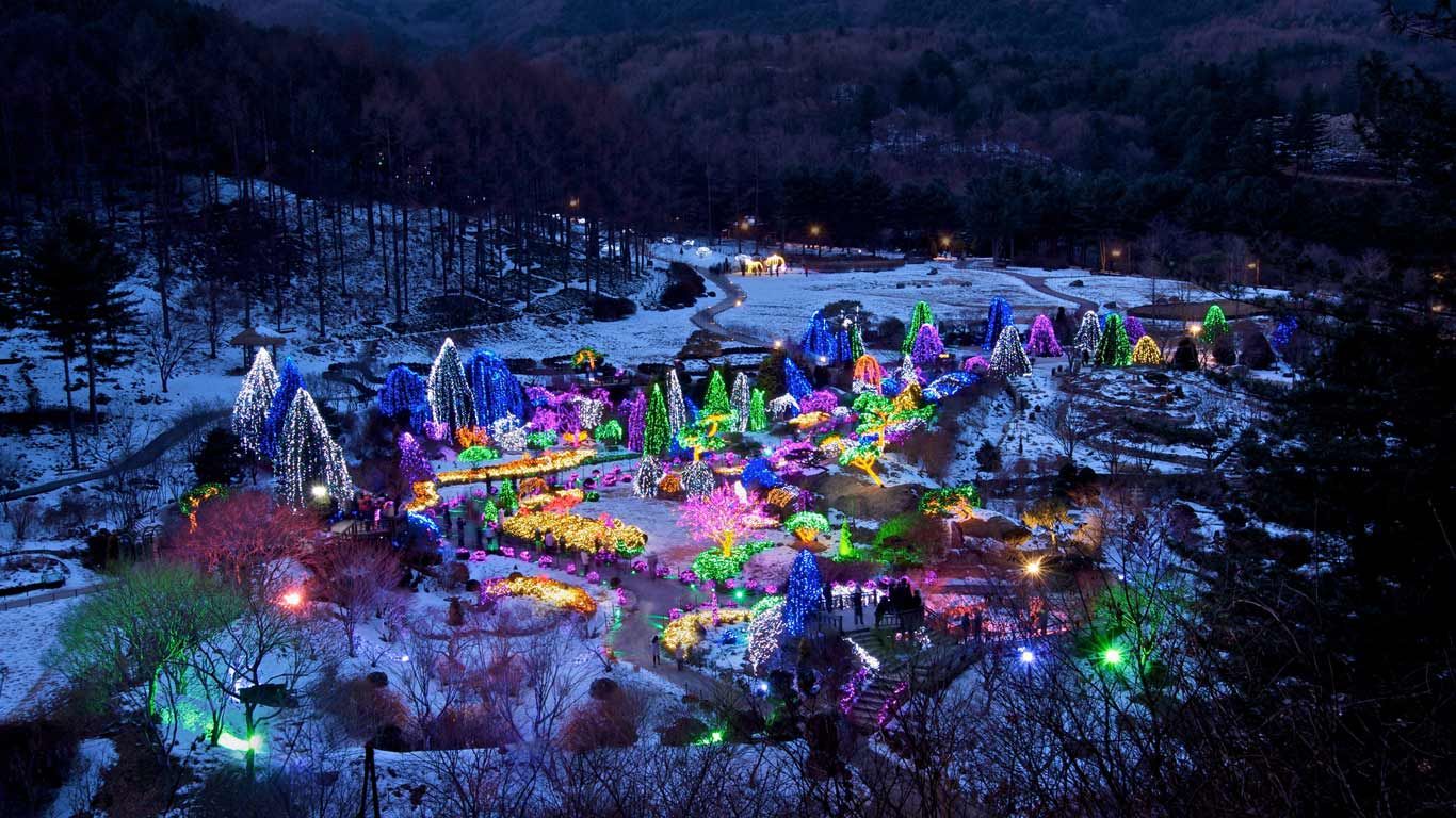 Achim Goyo (Garden of Morning Calm),  Sang-myun, Gyeonggi Province, South Korea
