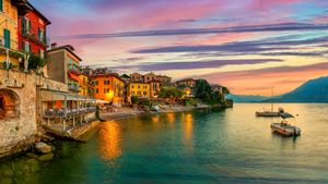 Lago di Como, Lombardia, Italia (© Givaga/iStock/Getty Images Plus)(Bing Italia)