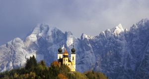 Pilgrimage Church of Frauenberg  in Styria, Austria -- plainpicture/Corbis &copy; (Bing United States)