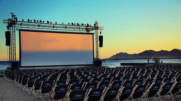 Vue générale sur la 69e édition du Festival de Cannes, le 21 mai 2016