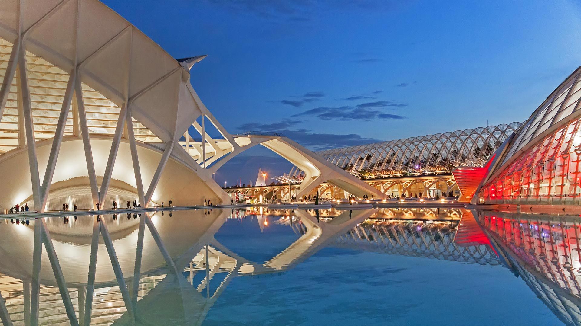The City of Arts and Sciences in Valencia, Spain