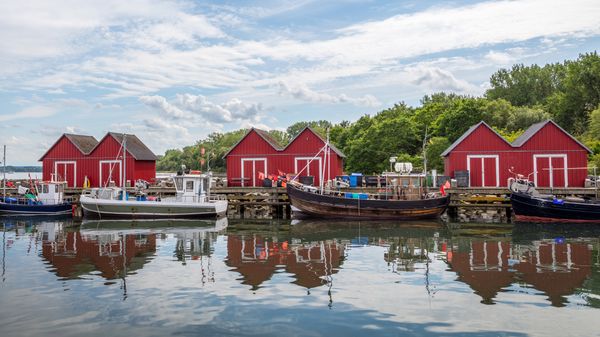 Boote im Fischereihafen, Boltenhagen, Mecklenburg-Vorpommern