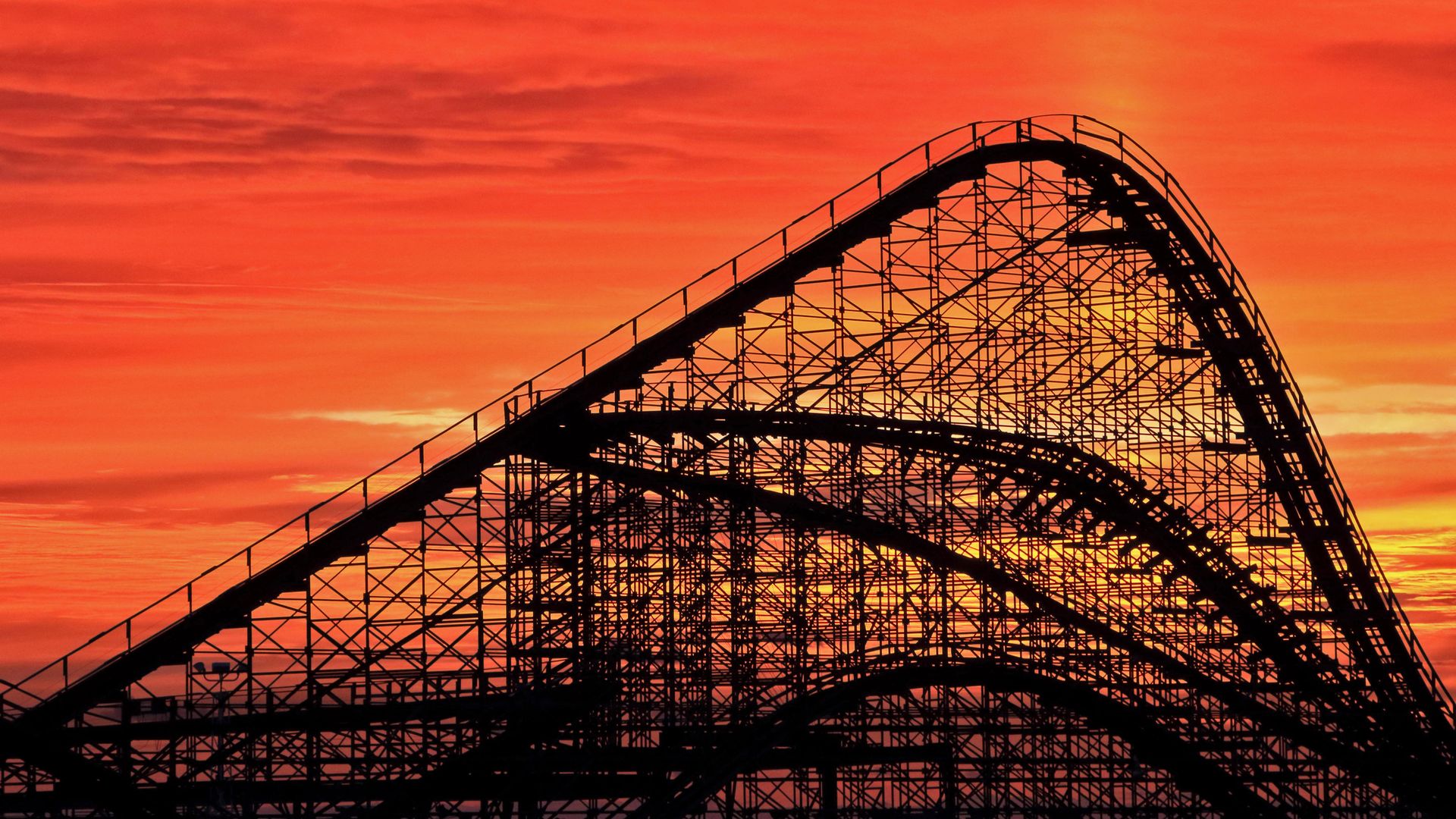 The Great White Roller Coaster, Wildwood, New Jersey, USA