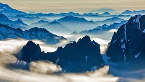 华盛顿州北瀑布国家公园，美国 (© Ethan Welty/Tandem Stills + Motion)(Bing China)