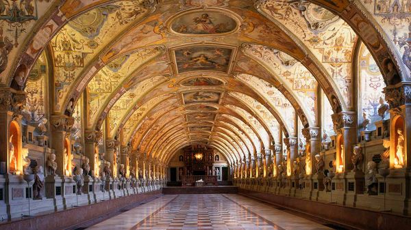 Antiquarium in der Münchner Residenz, München, Bayern, Deutschland