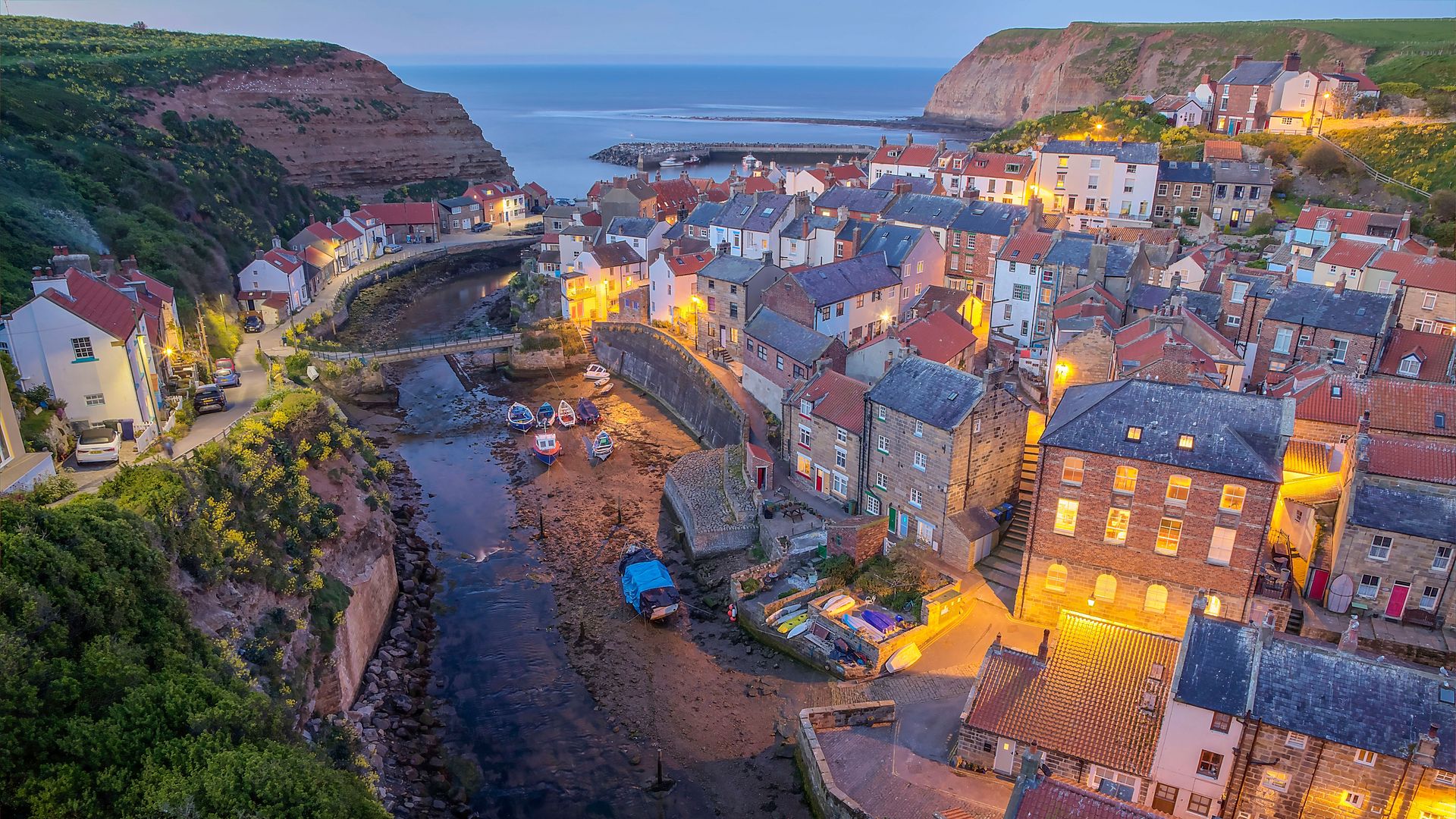 Staithes, North York Moors National Park, North Yorkshire