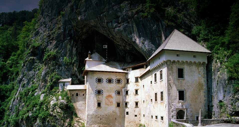 Predjama Castle, near the town of Postojna, Slovenia