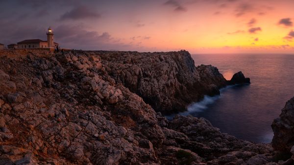 Faro de Punta Nati, Ciudadela, Menorca, España