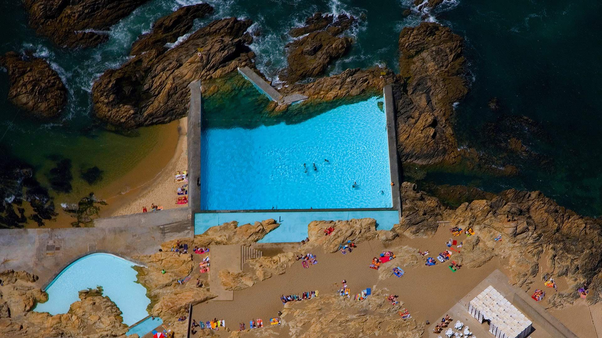 Tidal pools of Leça da Palmeira, Portugal