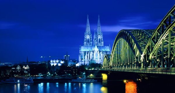 Skyline of Cologne, Germany