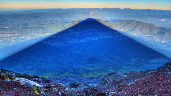 ｢影富士｣富士山