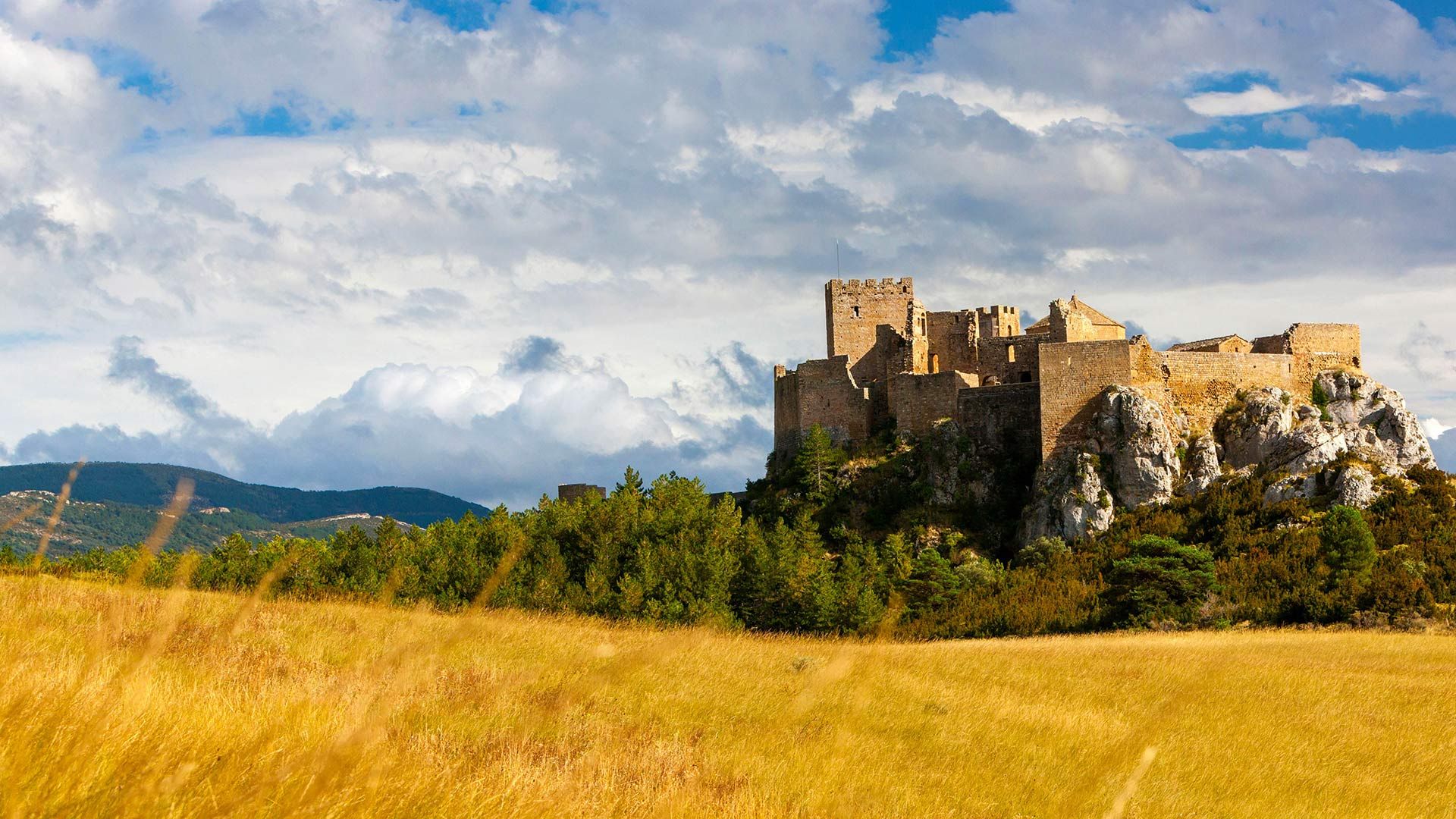 Loarre Castle, Huesca province, Aragón, Spain