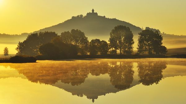 Wachsenburg Castle, Drei Gleichen, Thuringia, Germany