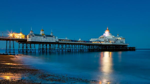 Molo di Eastbourne, East Sussex, Inghilterra