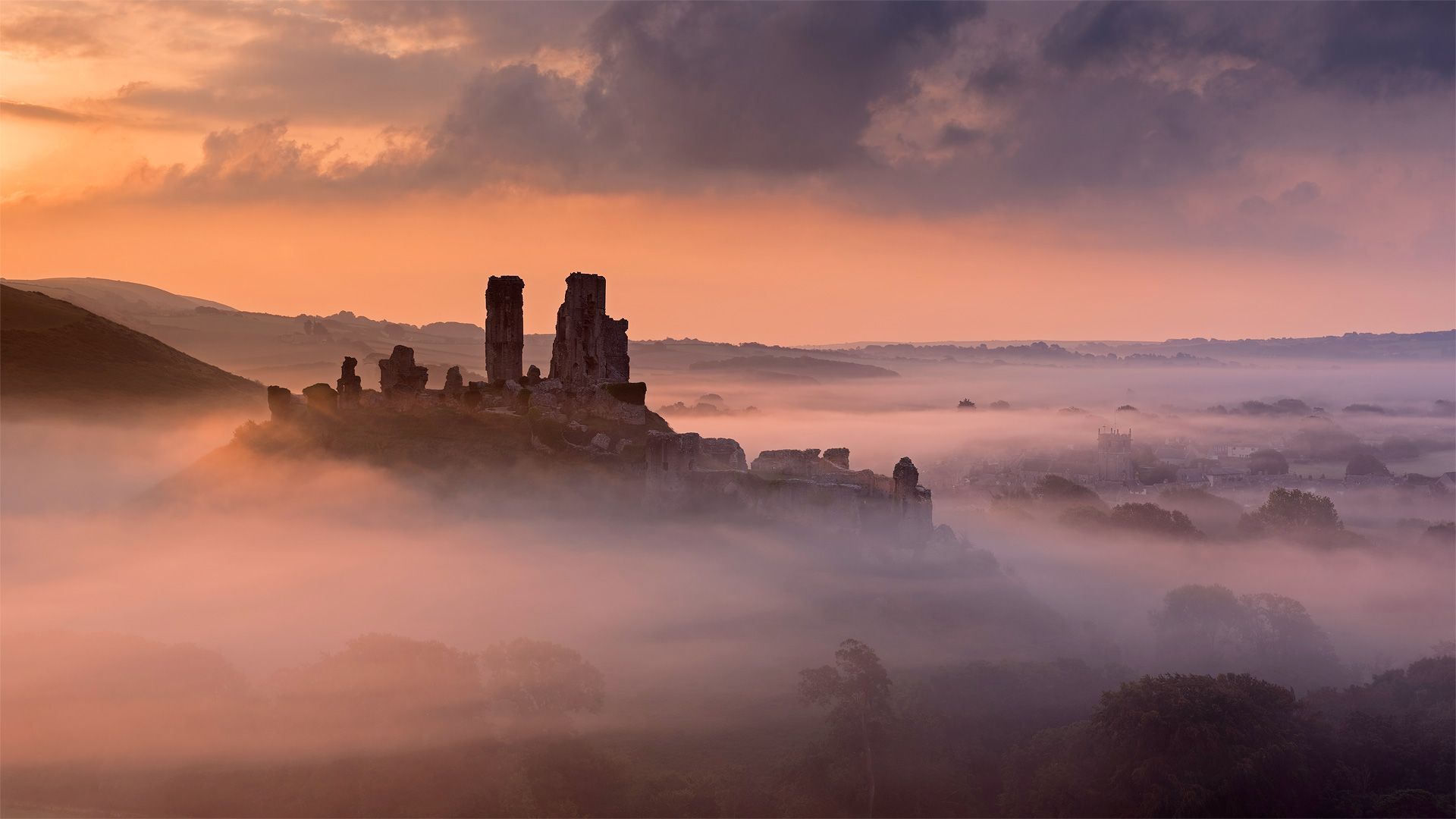 Corfe Castle, Dorset