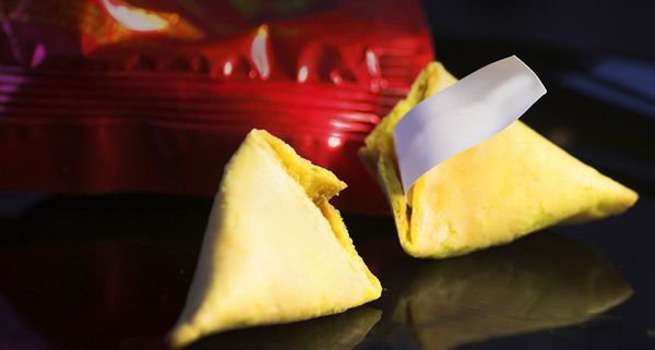 传统的中国食品幸运饺