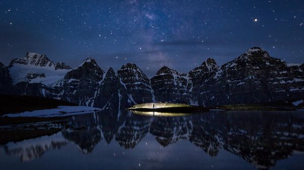 Minnestimma Lake, Banff, Alta.