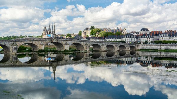 Vue et reflets de Blois, Val de Loire