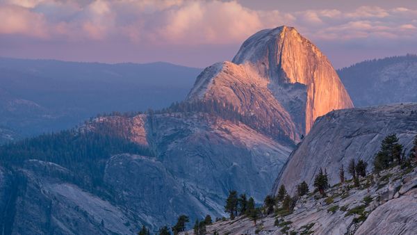 Half Dome, Parco Nazionale di Yosemite, California, USA