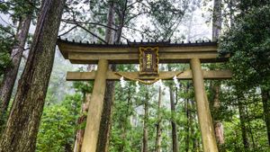 ｢飛瀧神社｣和歌山, 熊野古道 (© Sean Pavone/Shutterstock)(Bing Japan)