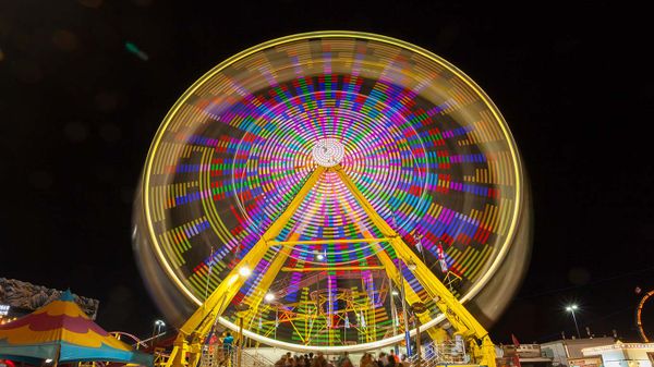 The Giant Wheel ride at the Canadian National Exhibition (CNE), Toronto