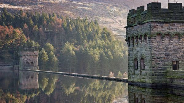 Derwent Reservoir in Derbyshire