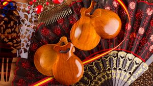 Castañuelas flamencas (© LUNAMARINA/Getty Images)(Bing España)